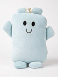 Load image into Gallery viewer, Bippie comfort companion in Pastel Blue, front, on white
